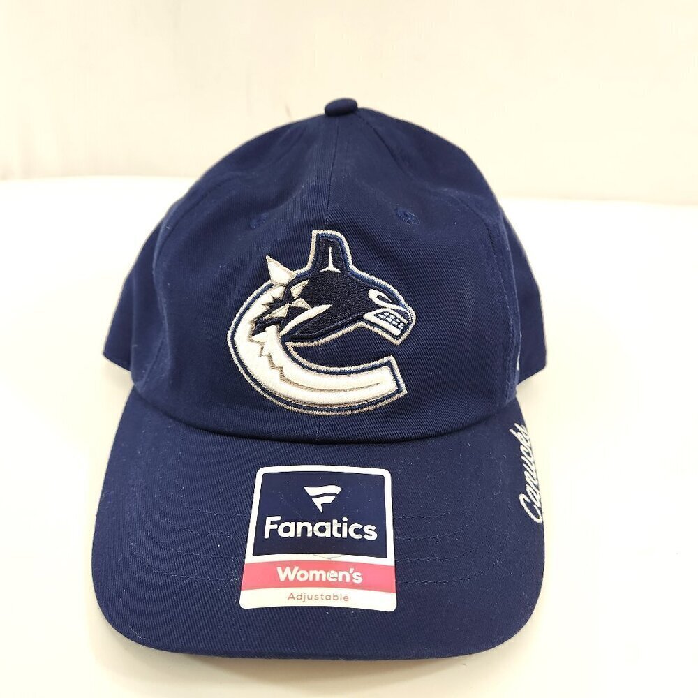 Vancouver Canucks Womens Adjustable Hat Ballcap NEW